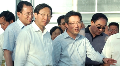 農(nóng)業(yè)農(nóng)村部黨組書記、部長韓長賦視察我公司