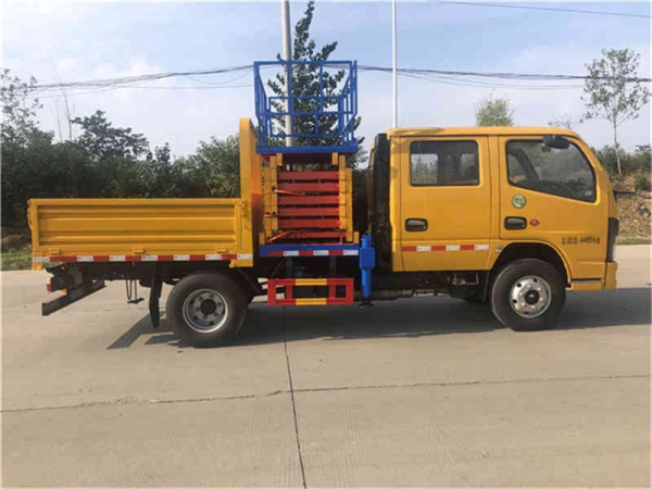 (國(guó)六)東風(fēng)10米剪叉式升降平臺(tái)高空作業(yè)車(chē)